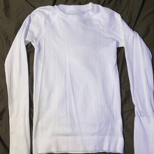 lululemon swiftly tech textured long sleeve